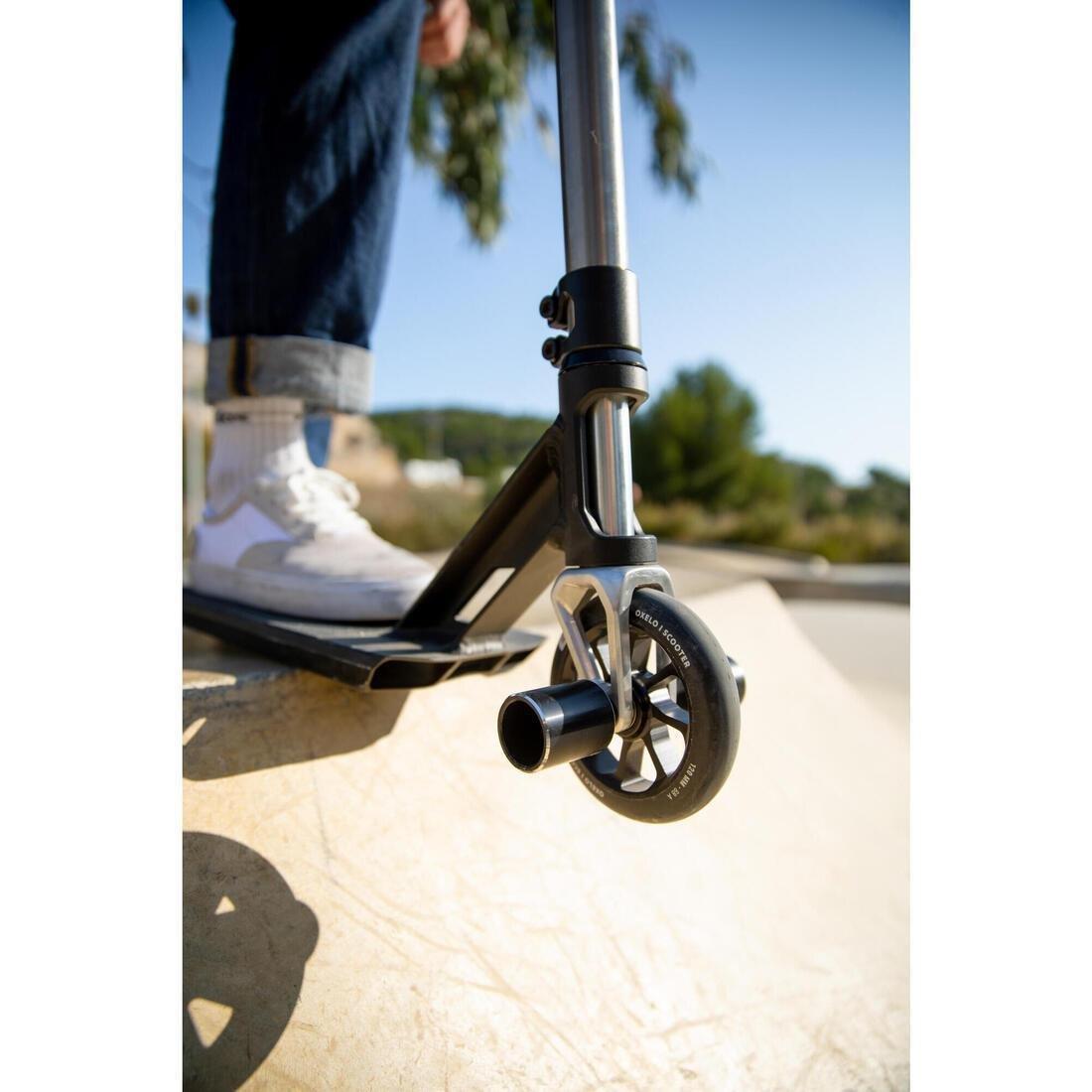 Freestyle Scooter Wheel Oxelo MF 120mm, Black, No Color, large image number 2