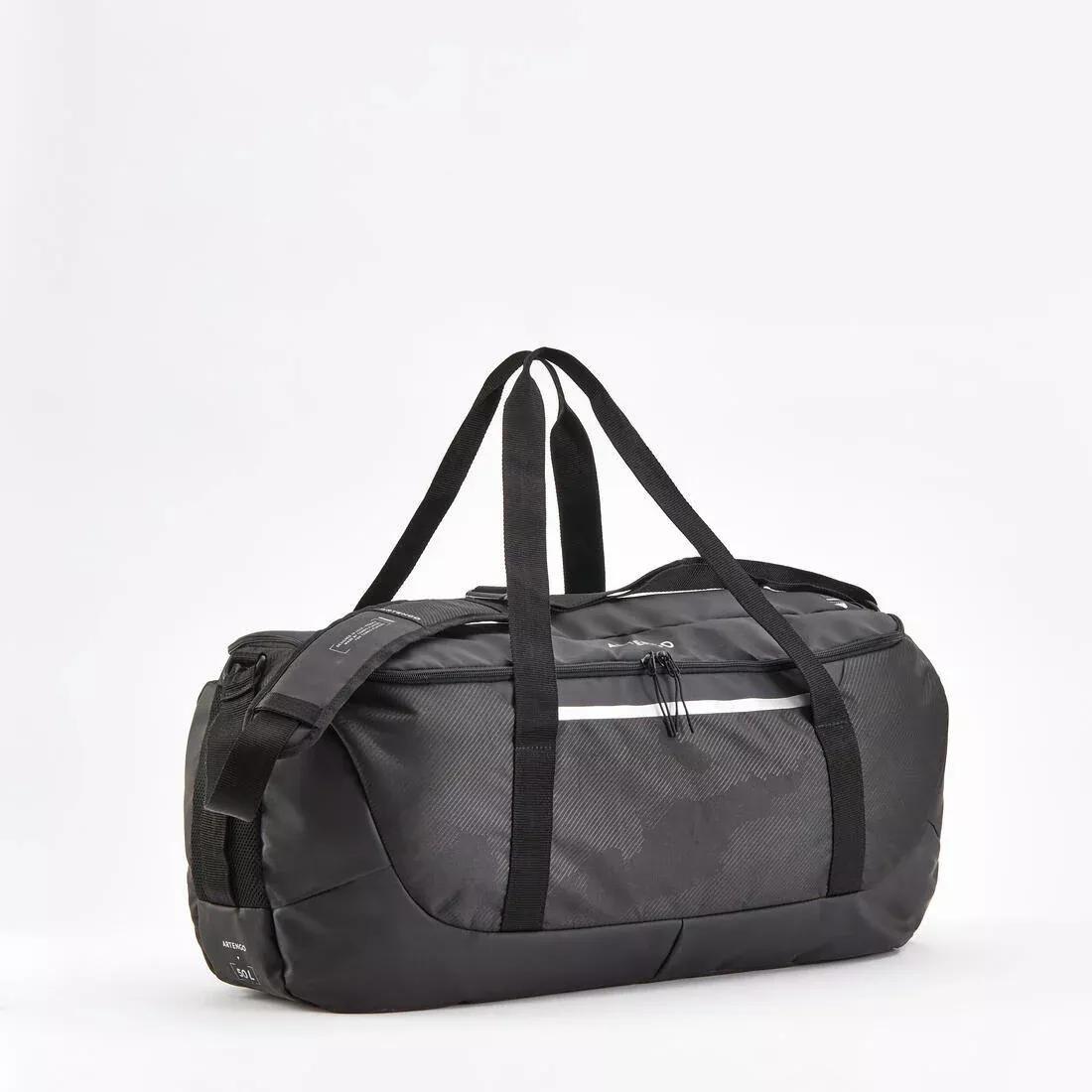 9-Racket Tennis Bag - L Team Duffle, Black, No Color, large image number 0