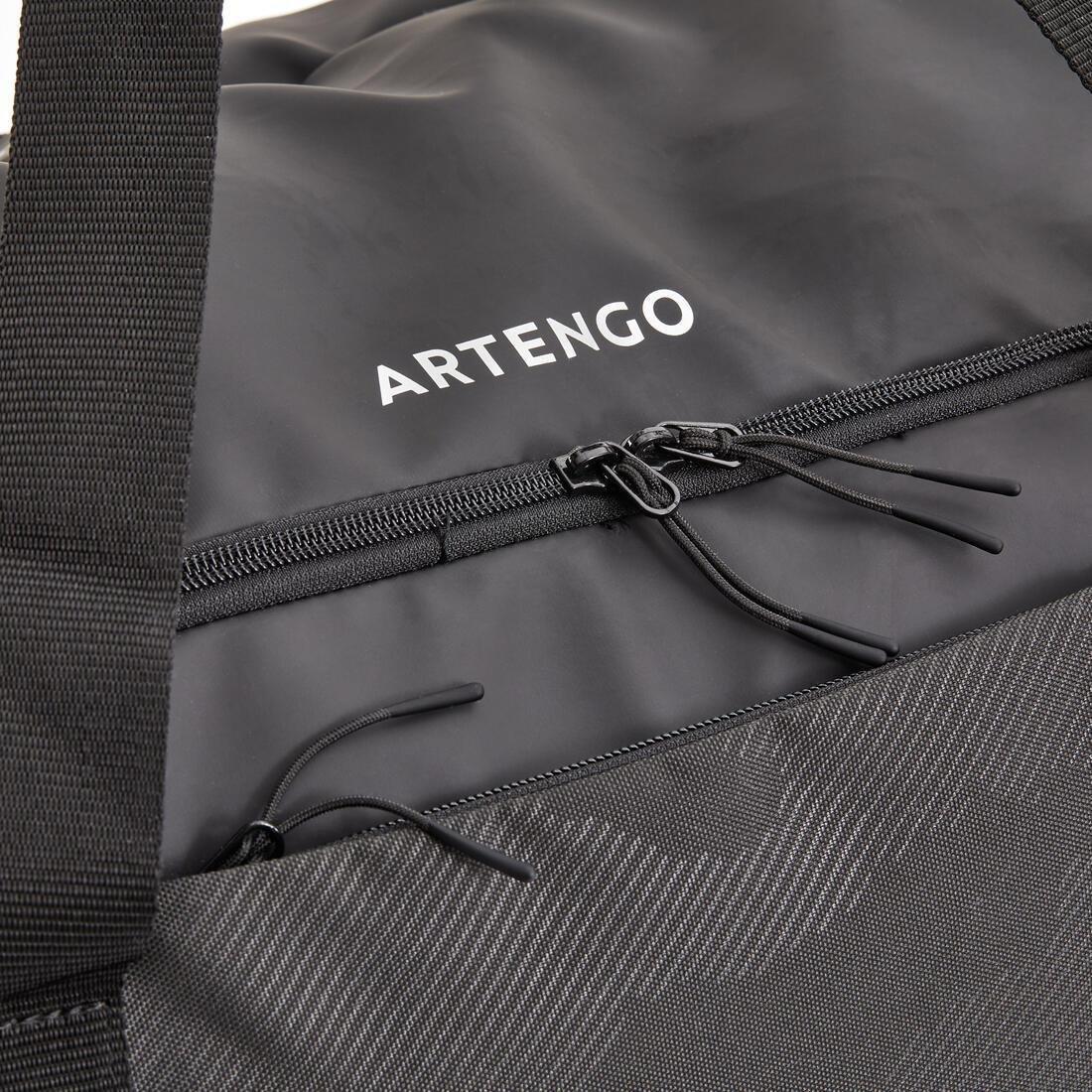 9-Racket Tennis Bag - L Team Duffle, Black, No Color, large image number 3