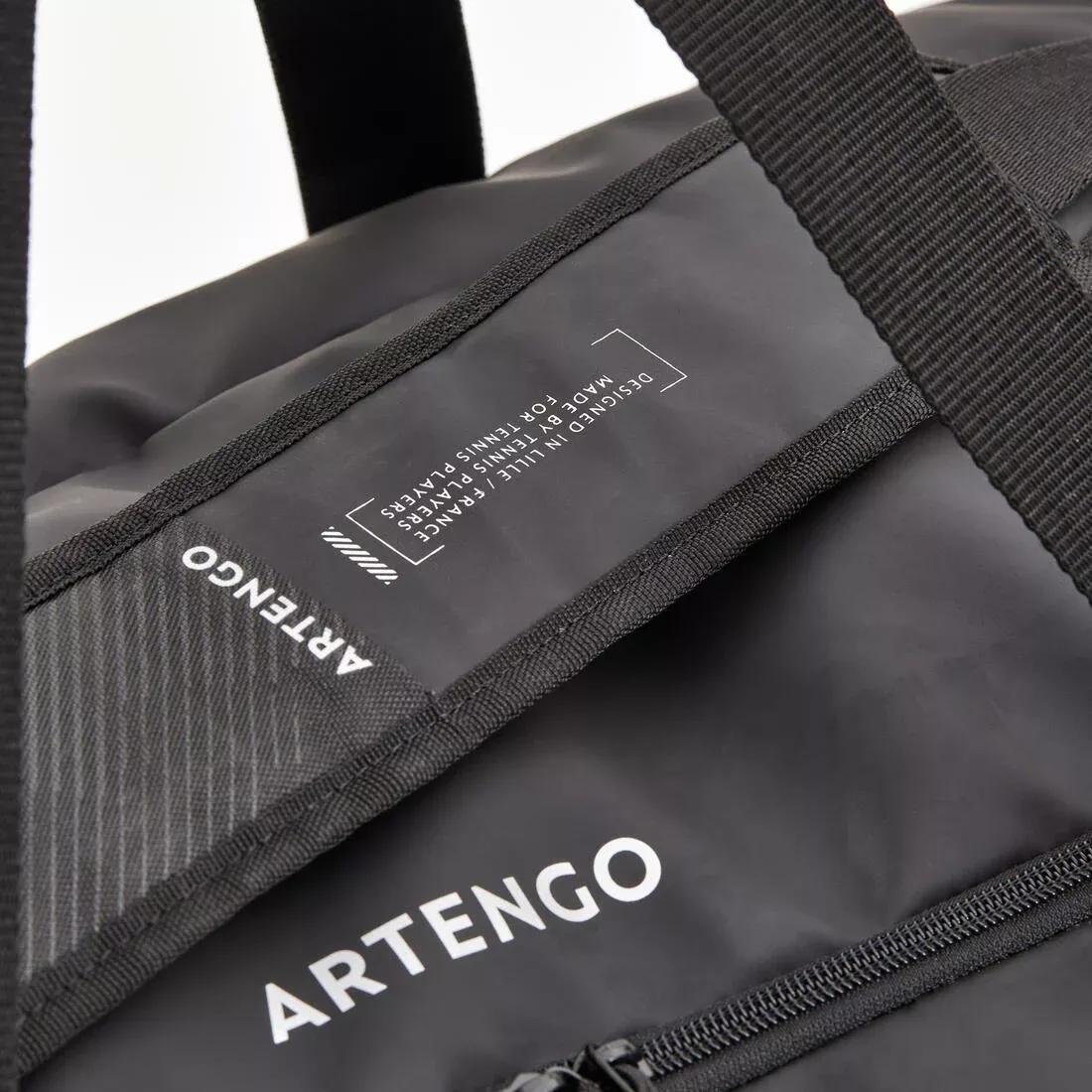 9-Racket Tennis Bag - L Team Duffle, Black, No Color, large image number 4