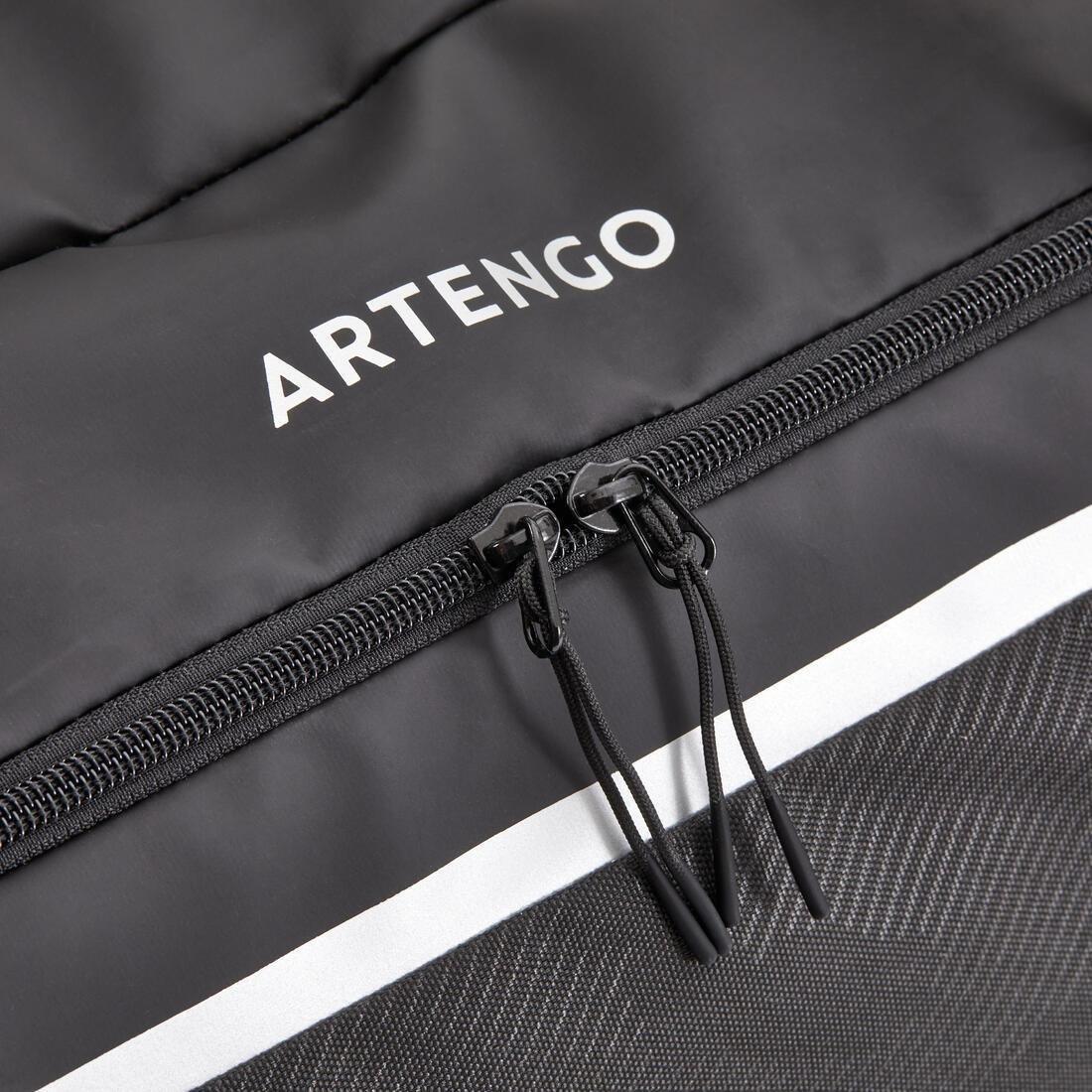 9-Racket Tennis Bag - L Team Duffle, Black, No Color, large image number 6