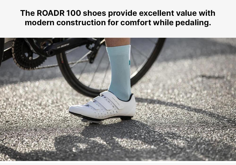 Sport Cycling Shoes Van Rysel Roadr100, Black, No Color, medium