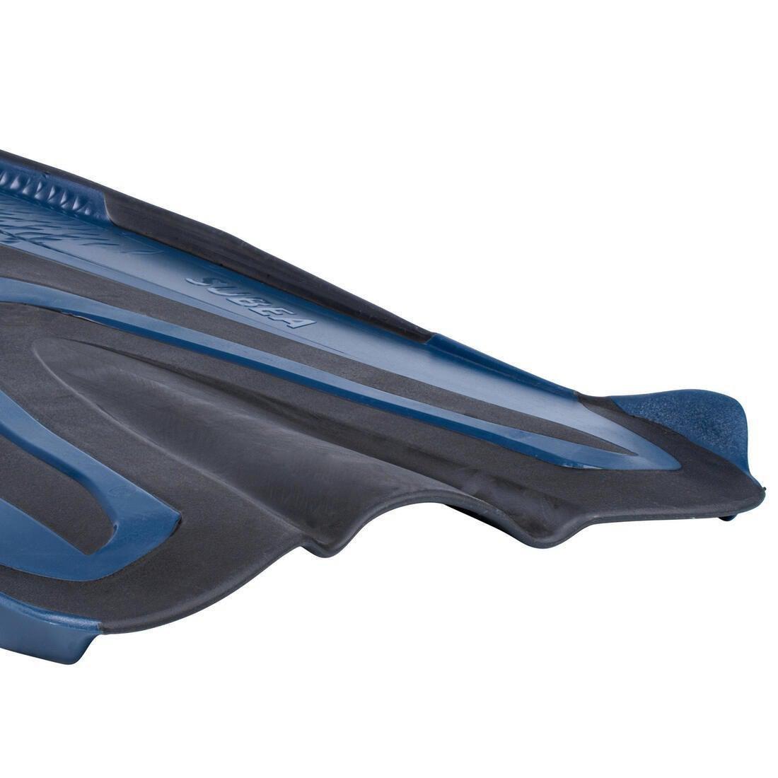 Adjustable Scuba Fins with Elastic Strap SCD 500 OH, Deep Navy, No Color, large image number 8