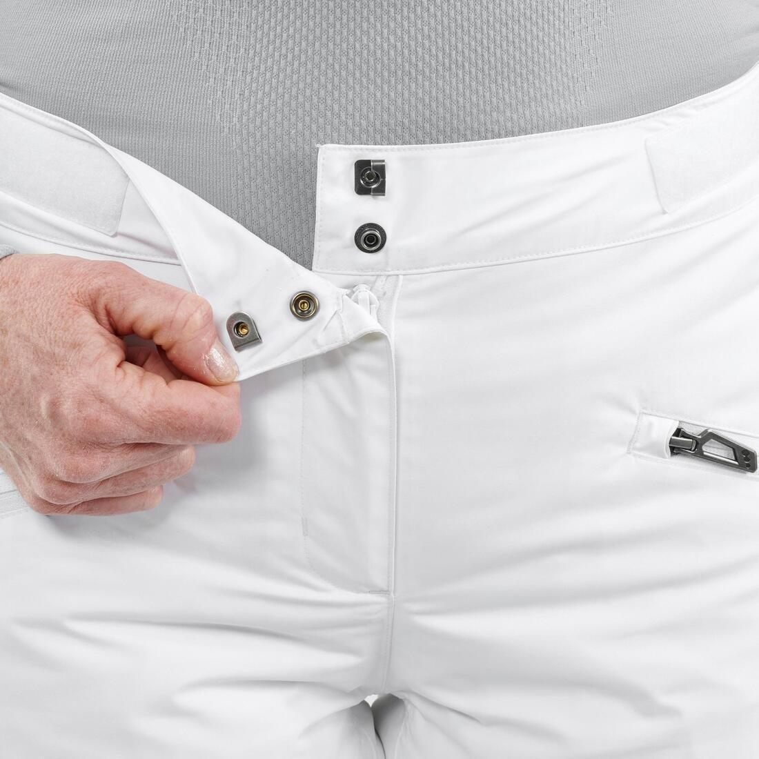 Women Warm Ski Trousers - 180, White, , large image number 3