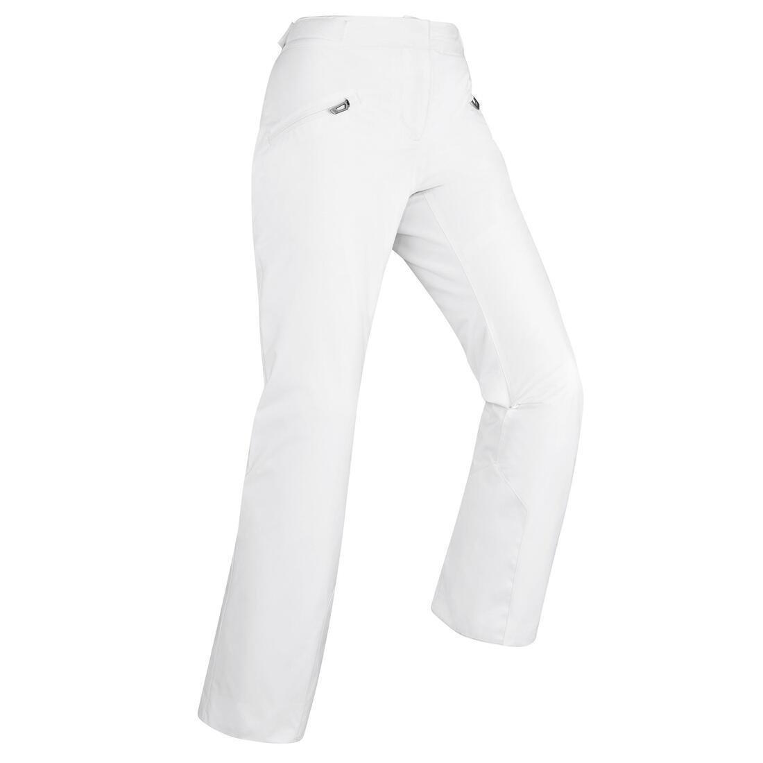 Women Warm Ski Trousers - 180, White, , large image number 8