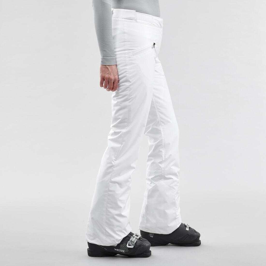 Women Warm Ski Trousers - 180, White, , large image number 11