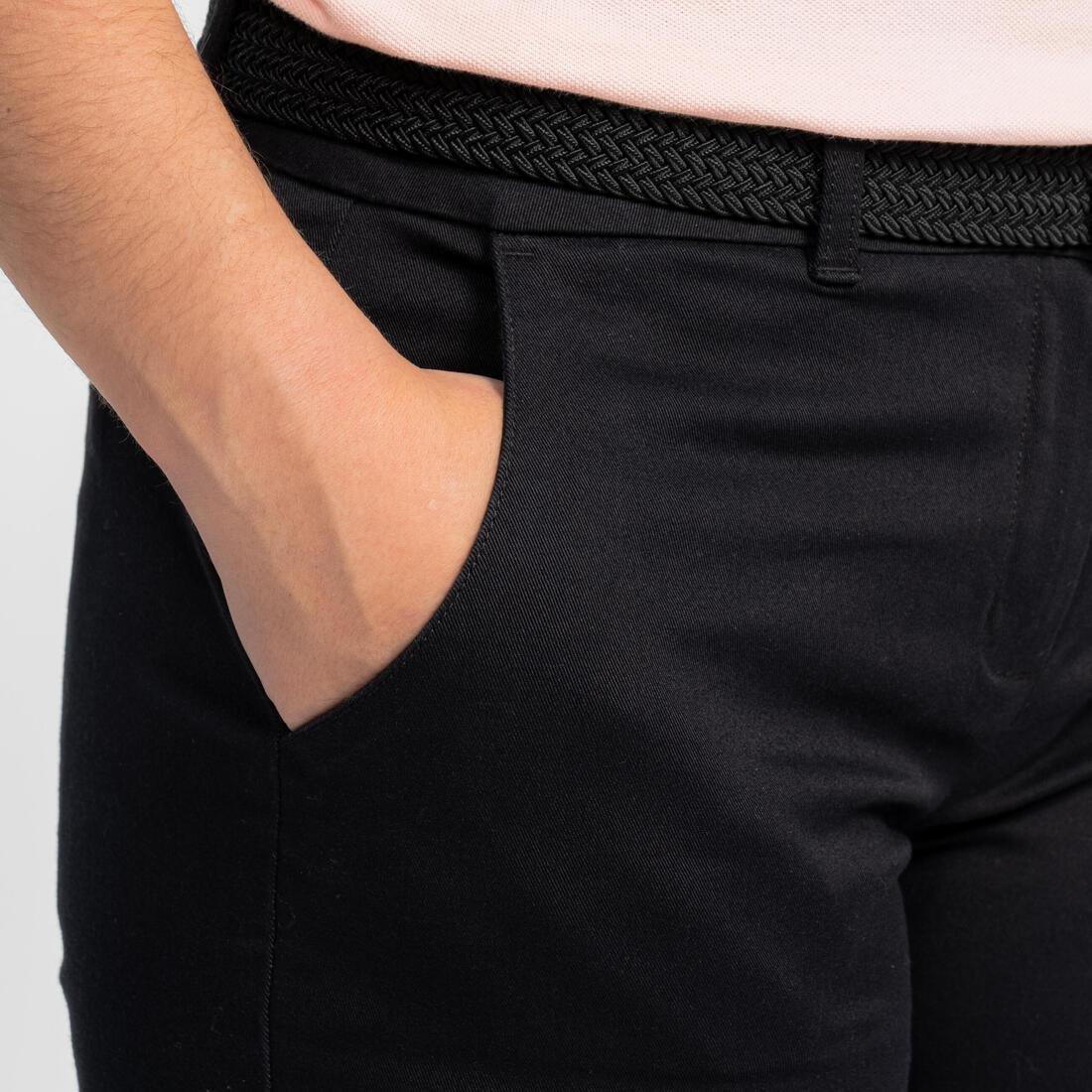 BLACK Women's Golf Trousers - MW500, No Color, large image number 2