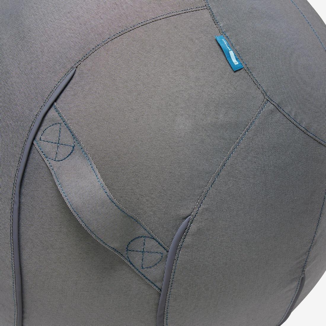 Size 2 / 65 cm Swiss Ball Cover, Grey, No Color, large image number 3