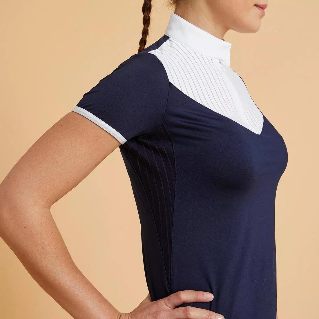 FOUGANZA--SHOW POLO 500 SS WOM EN NAVY, , large image number 5