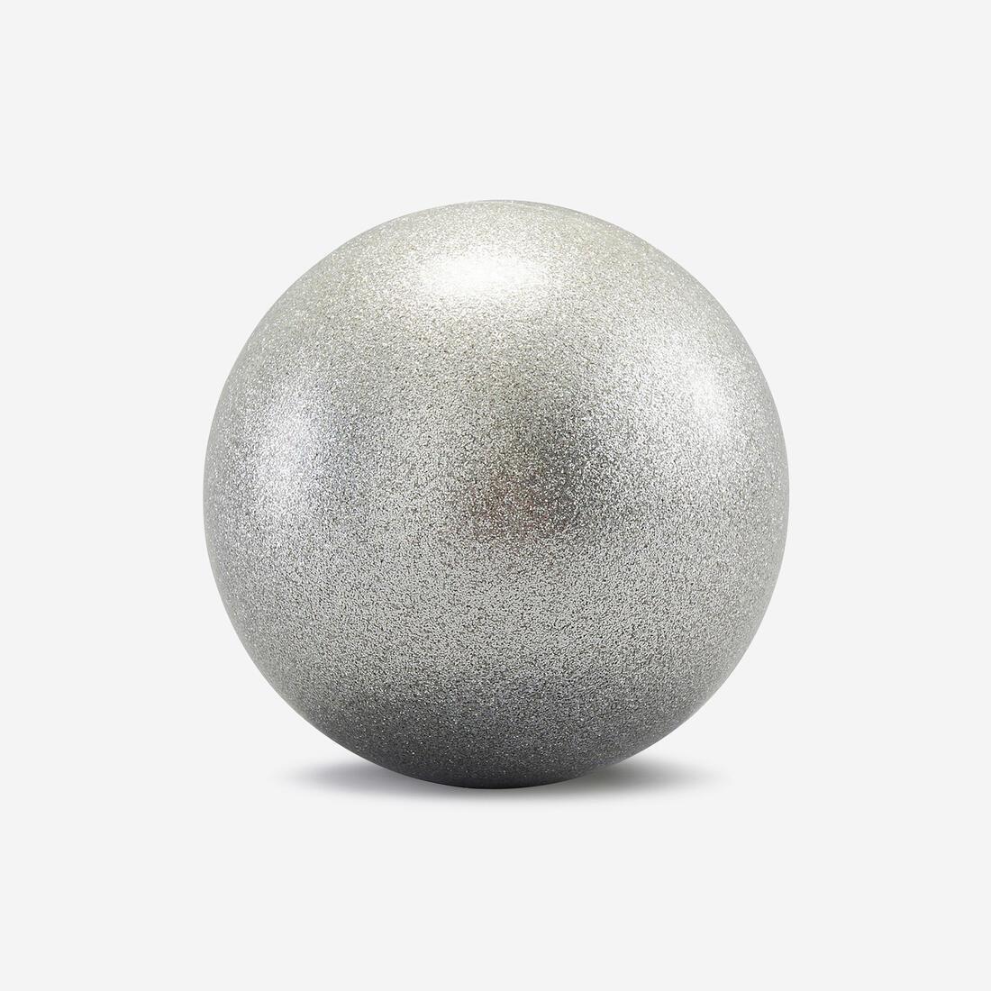 Rhythmic Gymnastics (GR) Ball, Sequinned Coral, No Color, large image number 1