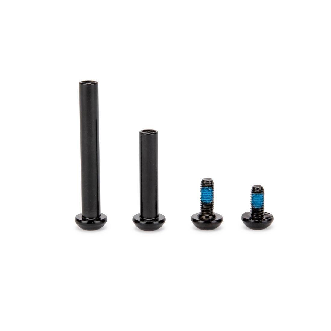 BLACK Front & Rear Wheel Axle Kit for MID7 and MID9 Scooters, No Color, large image number 1