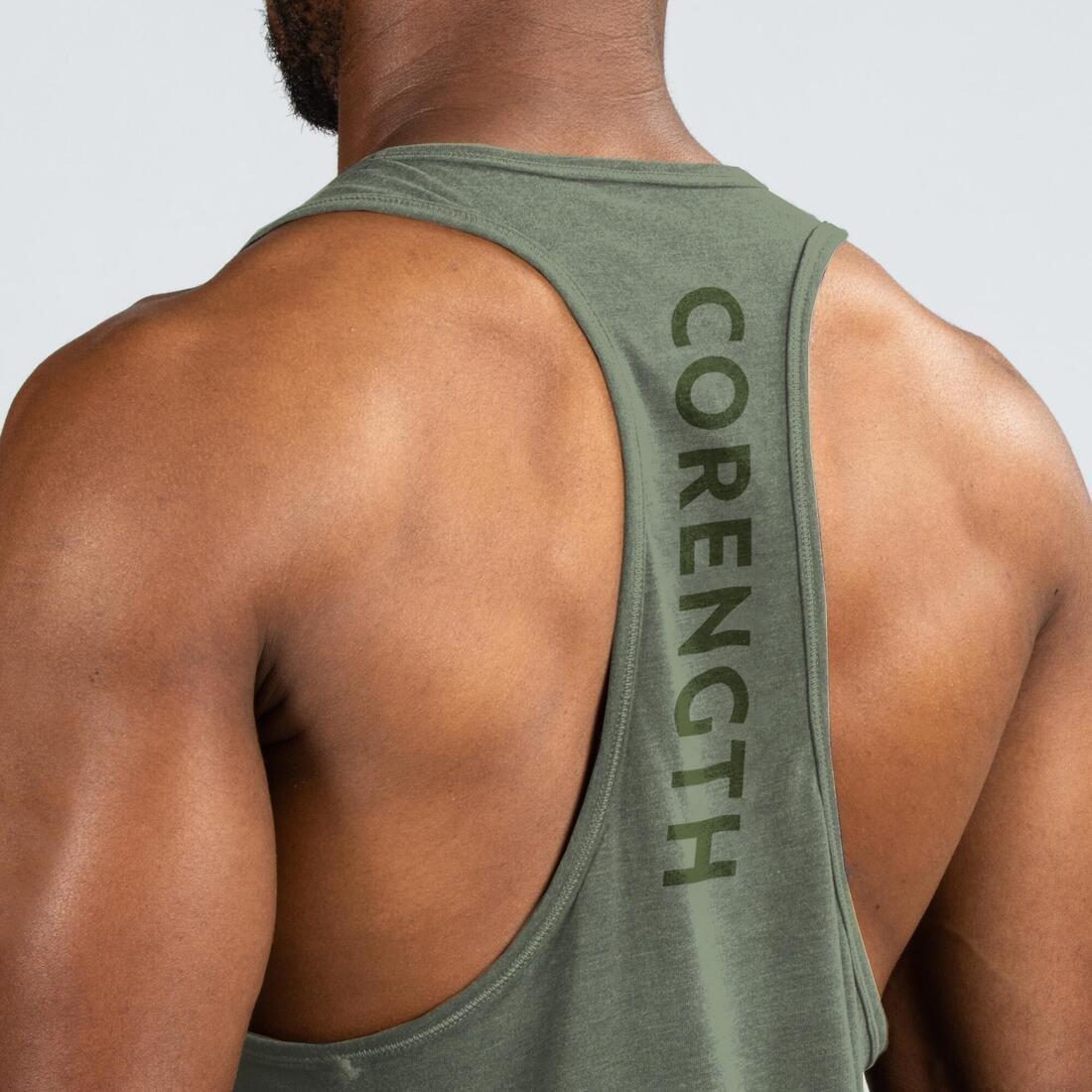 Stringer Weight Training Tank Top, Green, No Color, large image number 10