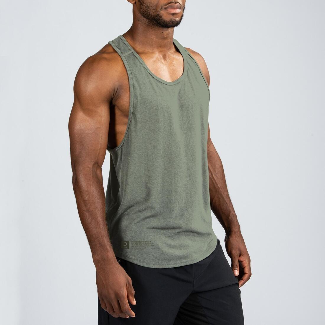 Stringer Weight Training Tank Top, Sage Green, , large image number 11