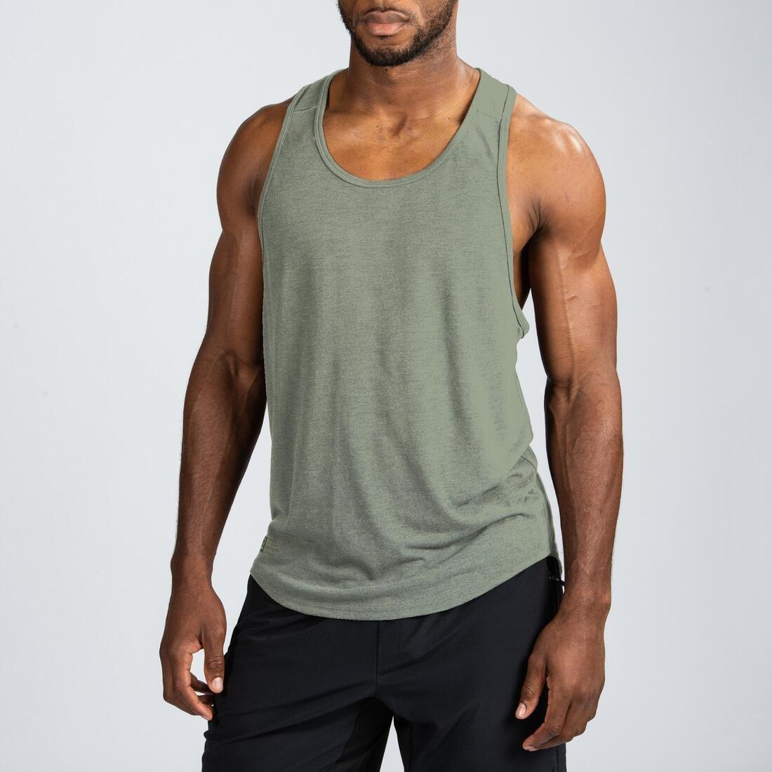 Stringer Weight Training Tank Top, Sage Green, , large image number 12