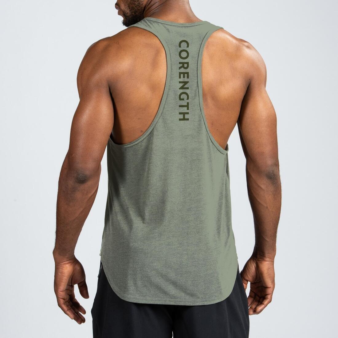 Stringer Weight Training Tank Top, Green, No Color, large image number 13