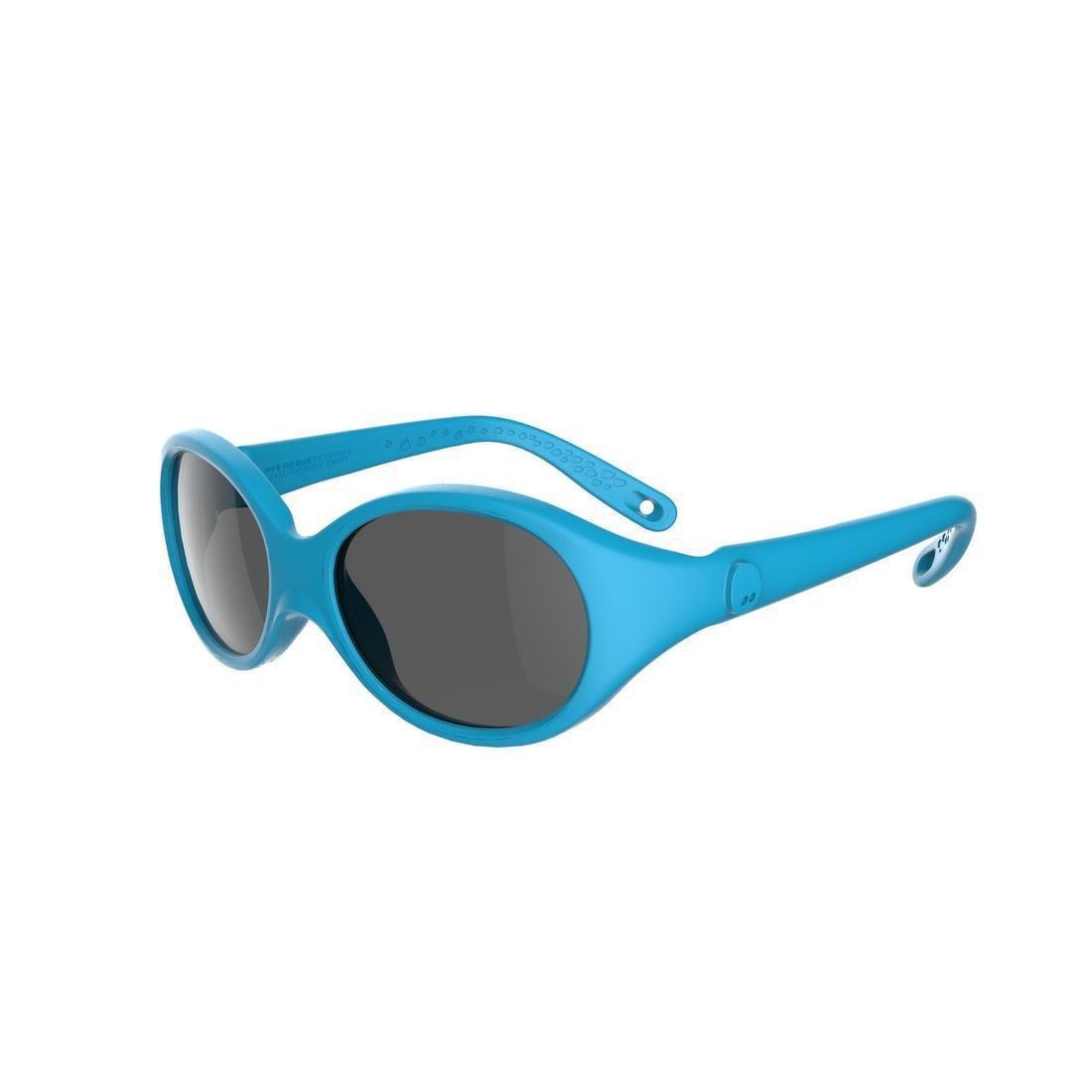 QUECHUA - Baby 300 Baby Hiking Ski Sunglasses Category 4, Glacier Blue
