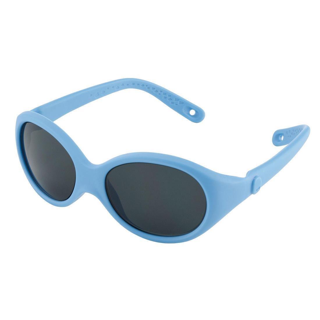 QUECHUA - Baby 300 Baby Hiking Ski Sunglasses Category 4, Glacier Blue