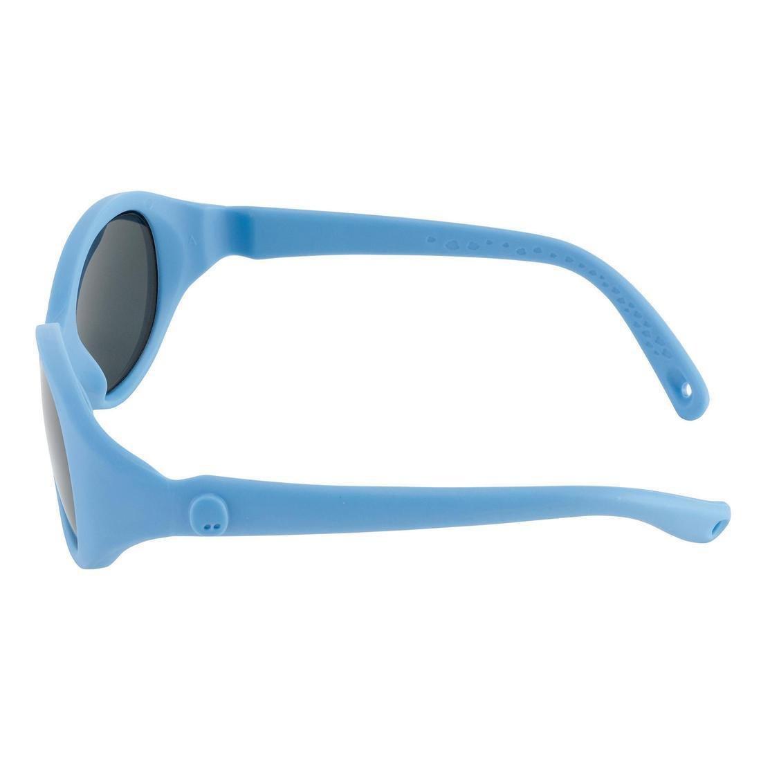 Baby 300 Baby Hiking Ski Sunglasses Category 4, Glacier Blue, No Color, large image number 5