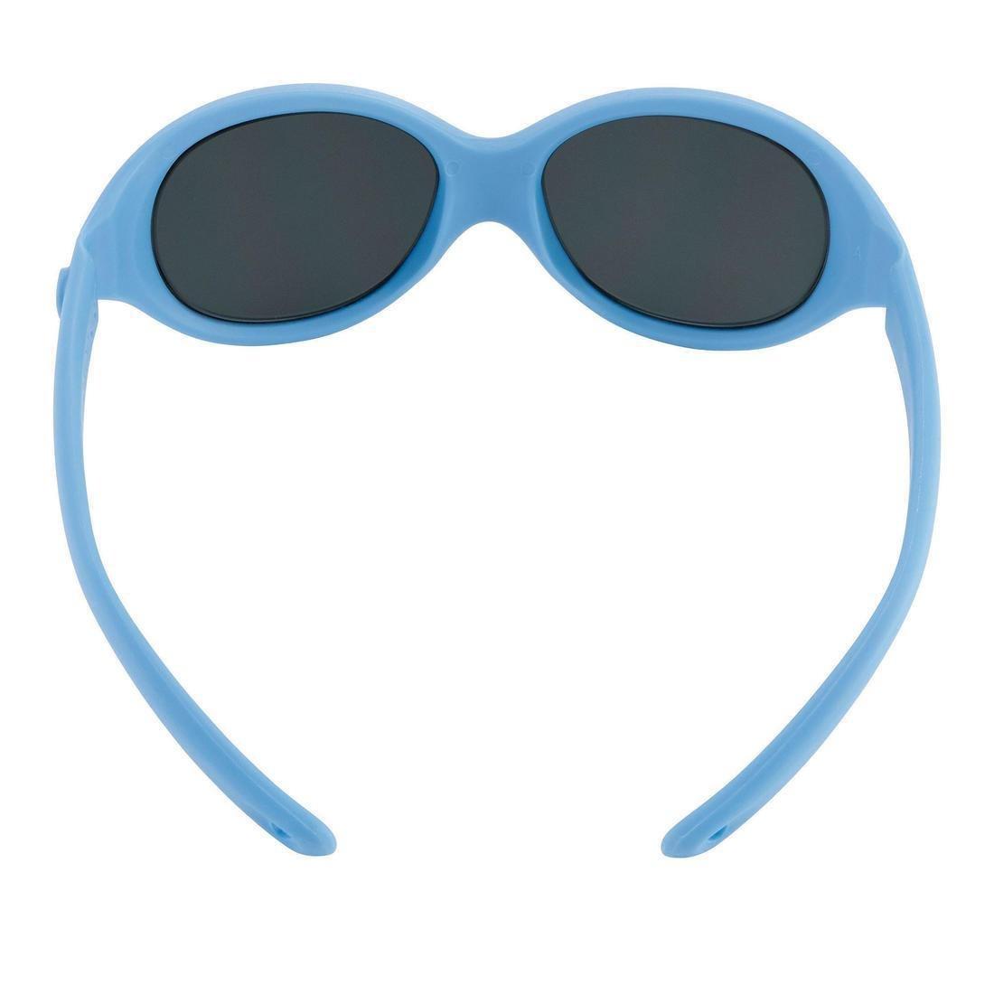 QUECHUA - Baby 300 Baby Hiking Ski Sunglasses Category 4, Glacier Blue