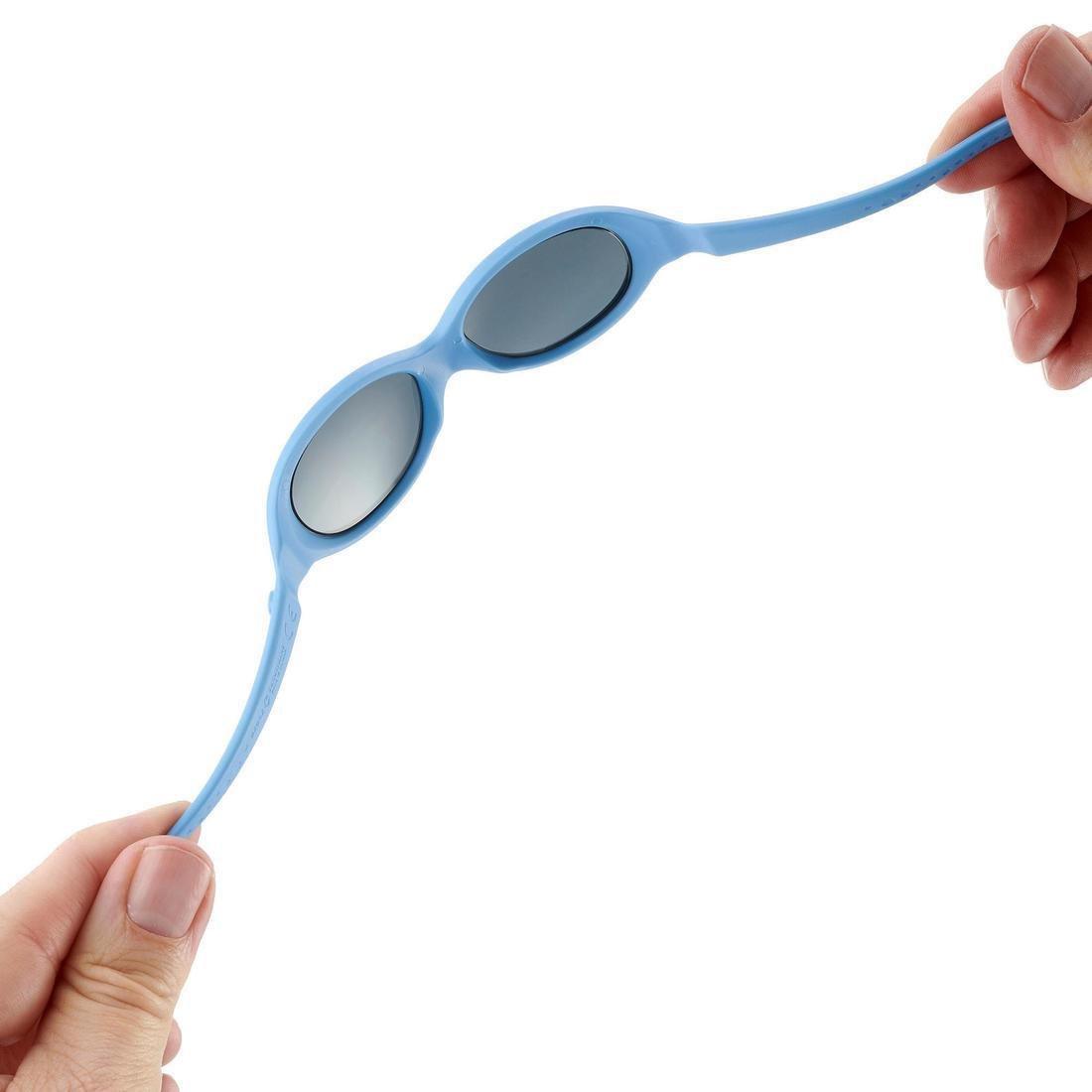 Baby 300 Baby Hiking Ski Sunglasses Category 4, Glacier Blue, No Color, large image number 11