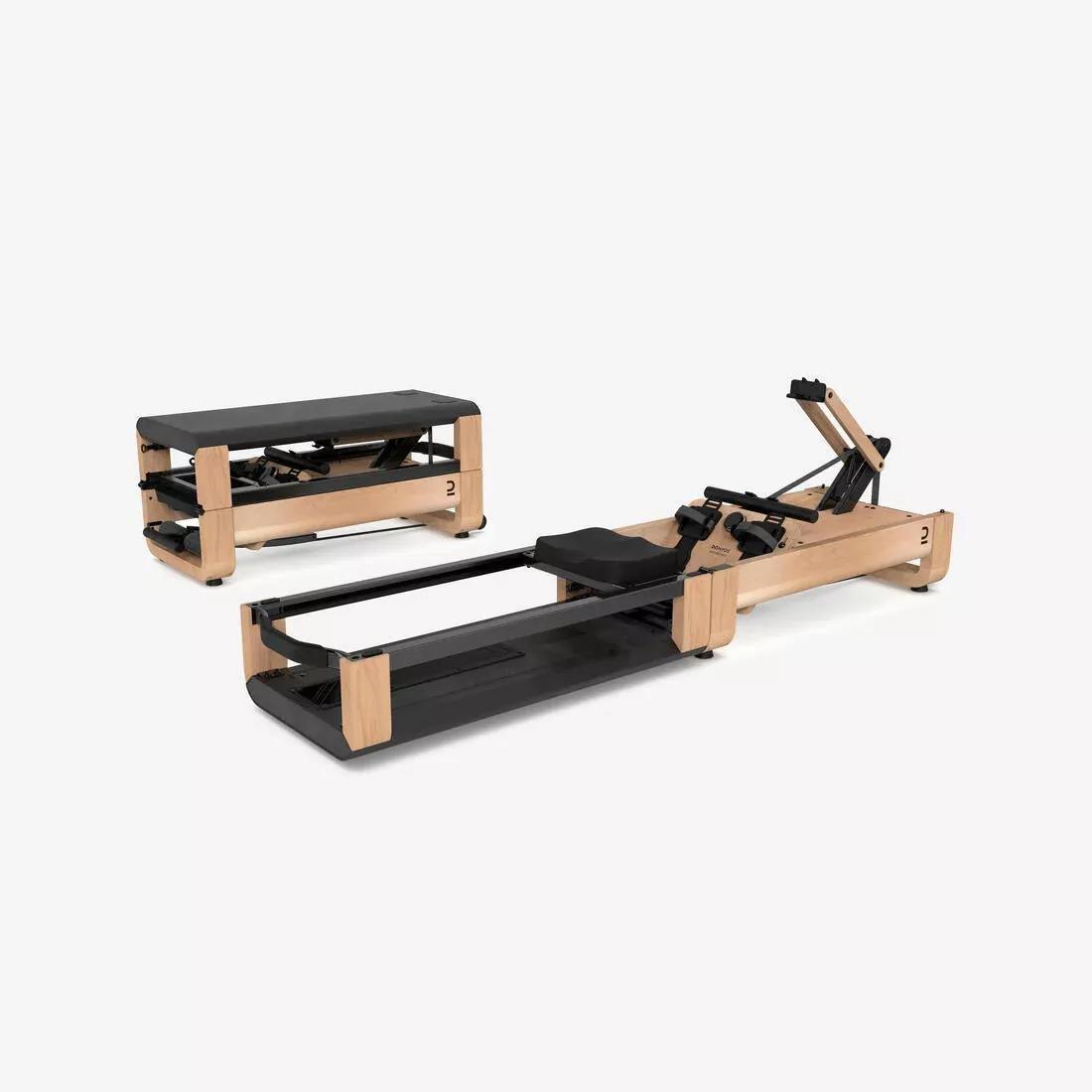 Self-Powered Smart 3-In1 Rowing Machine Woodrower With Decathlon Warranty, No Color, medium