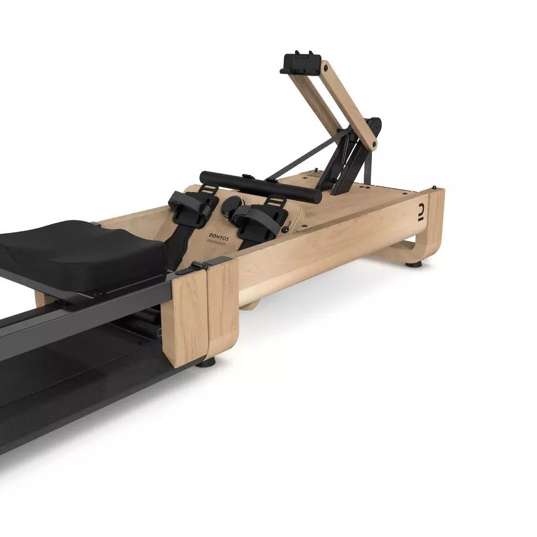 Self-Powered Smart 3-In1 Rowing Machine Woodrower With Decathlon Warranty, No Color, large image number 3