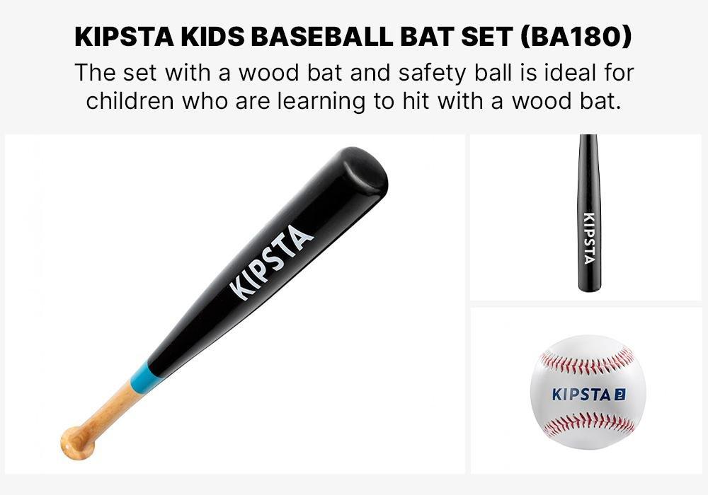 Baseball Wood Set Ba180Jr, Blue, No Color, large image number 12