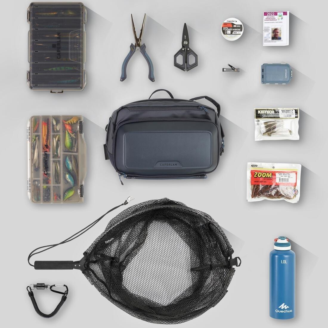Shoulder Bag / Fishing Belt - 500 12 L, Grey, No Color, medium