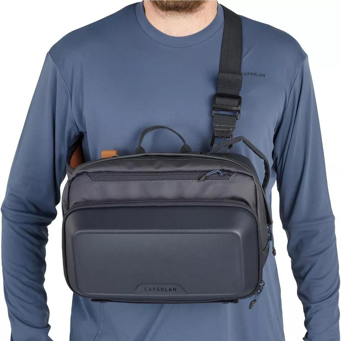 Shoulder Bag / Fishing Belt - 500 12 L, Grey, No Color, medium
