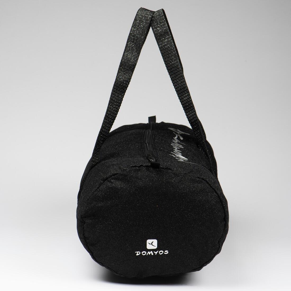 Kids Girls Dance Barrel Bag, Black, No Color, large image number 4