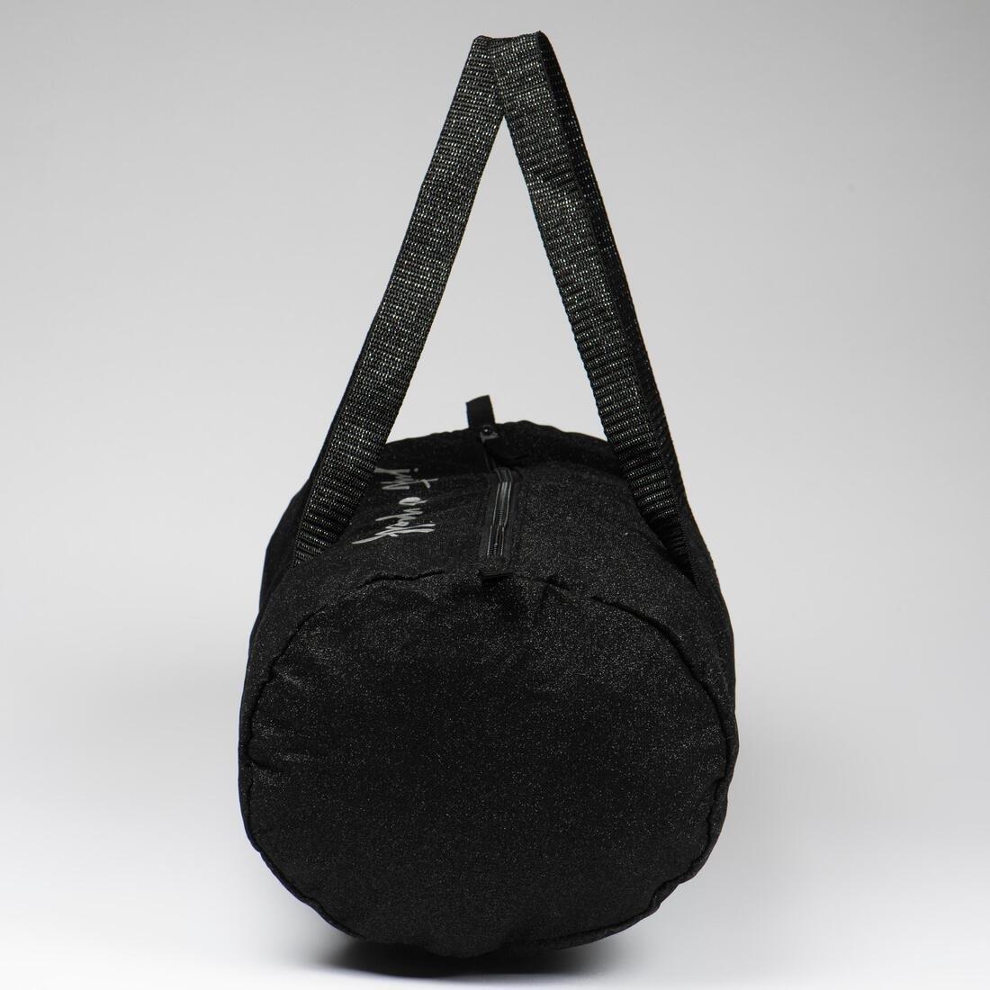 Kids Girls Dance Barrel Bag, Black, No Color, large image number 5