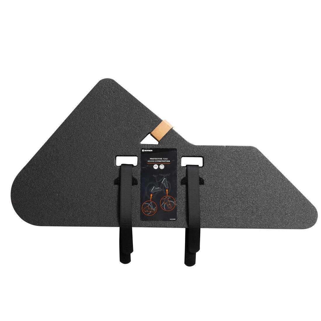 BLACK Bike Protection Foam, No Color, medium