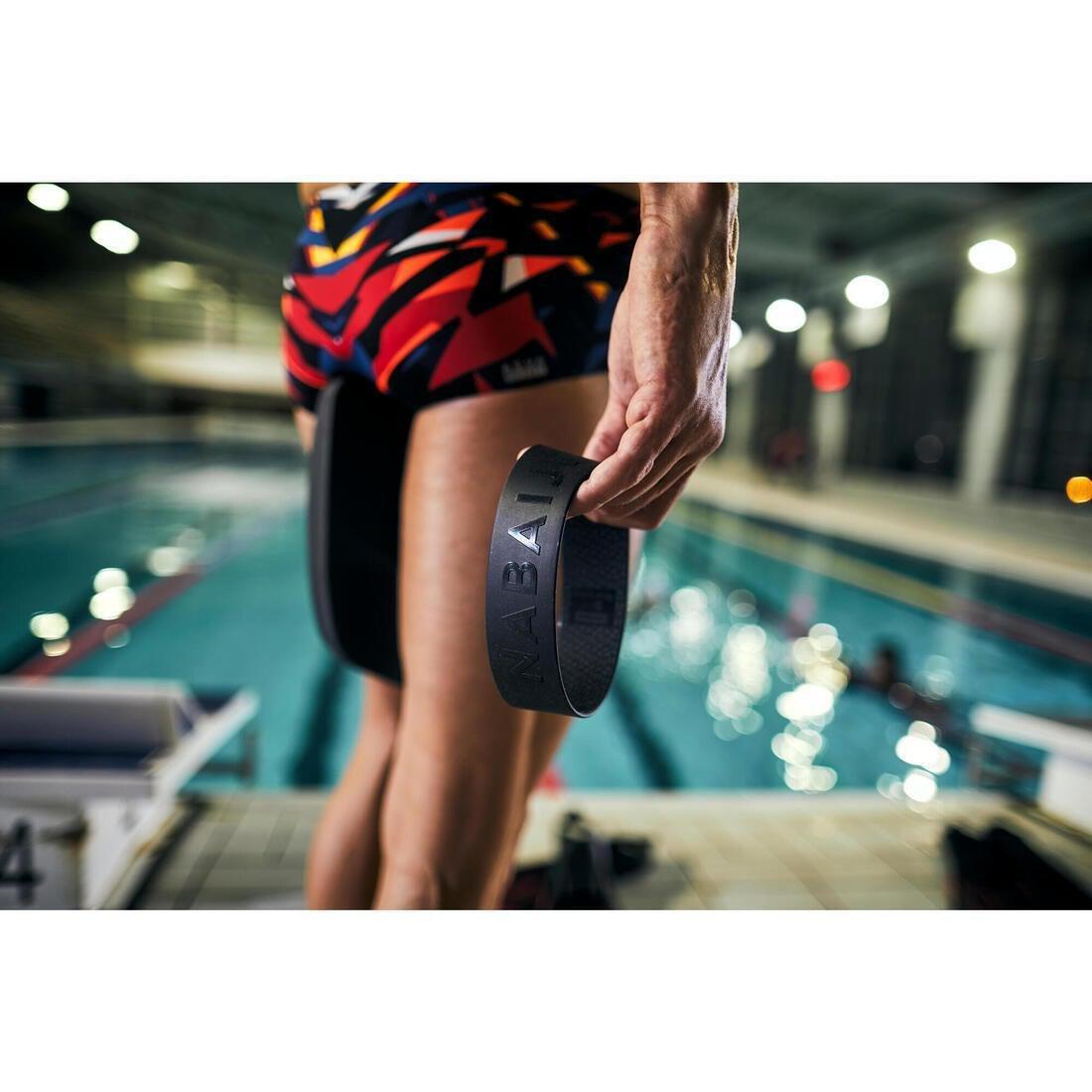 Swimming Ankle Band - 900, Black, No Color, large image number 1