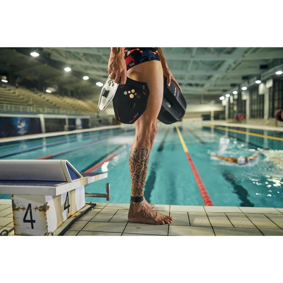 Swimming Ankle Band - 900, Black, No Color, large image number 4