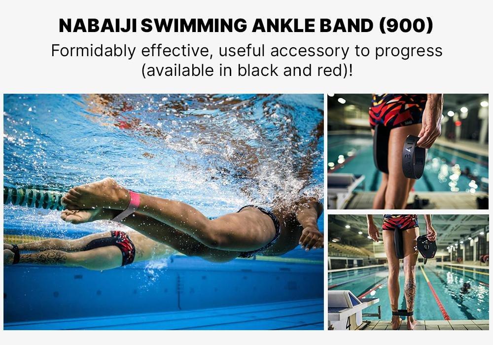 Swimming Ankle Band - 900, Black, No Color, large image number 17