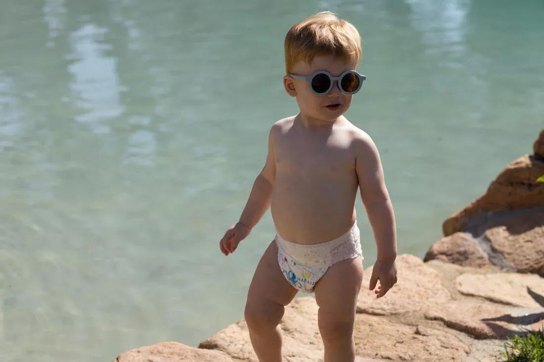 Kids Disposable Swim Nappies 6-10 Kg, White, No Color, large image number 6