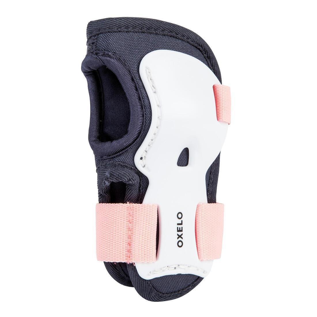 Kids Girls Set Of Inline Skate Protectors, Pink, , large image number 4
