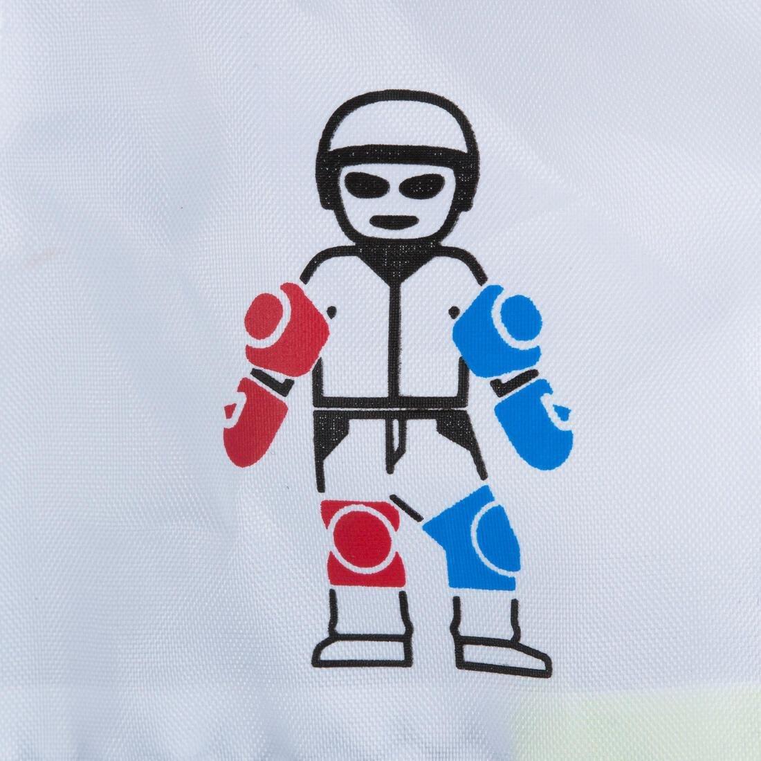 Kids Girls Set Of Inline Skate Protectors, Pink, No Color, large image number 8