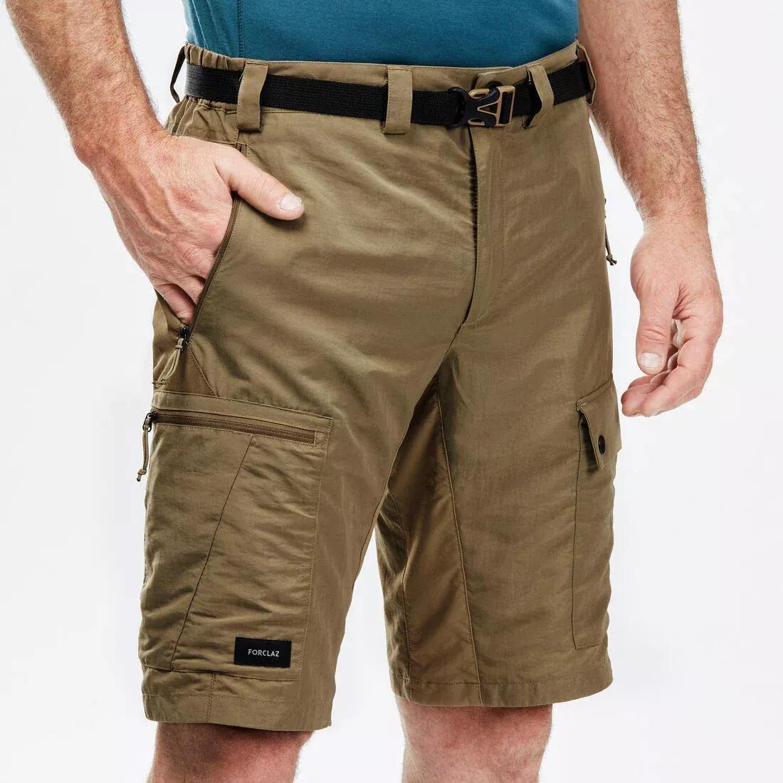 Men's Trekking Shorts - MT500, carbon grey, No Color, large image number 6