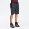 FORCLAZ - Men's Durable Trekking Shorts - MT500, Carbon grey