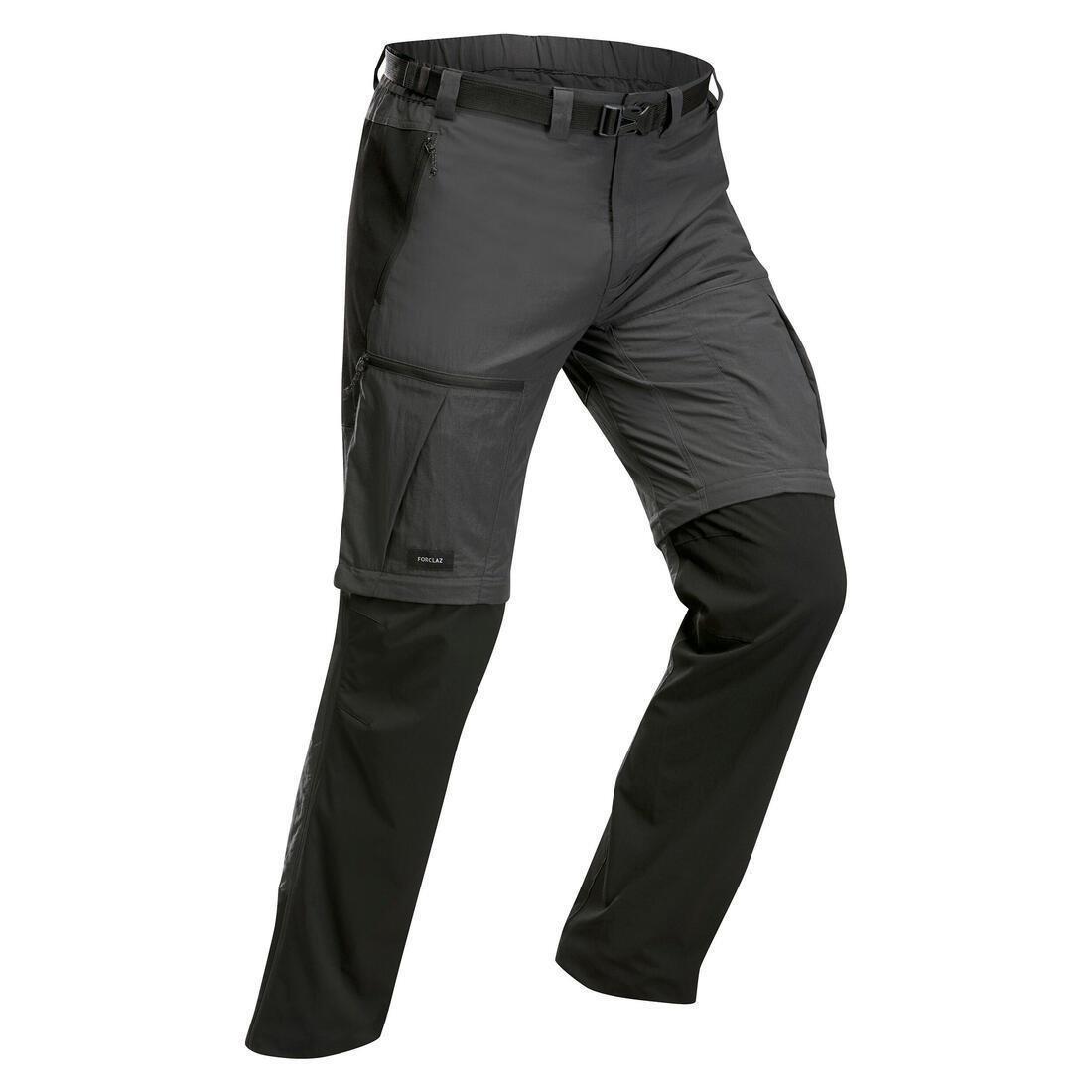 Mens Sturdy Mountain Trekking Trousers Pants - Mt500 Forclaz