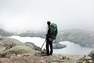 FORCLAZ - Men's  Mountain Trekking Modulable, Sturdy Trousers - MT500, Carbon Grey