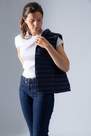 INESIS - Womens Golf Sleeveless Down Jacket Mw500, Blue