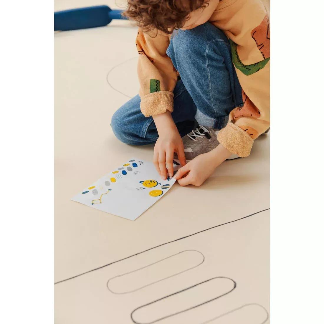 Stickers Oxelo - Stars, green, No Color, medium