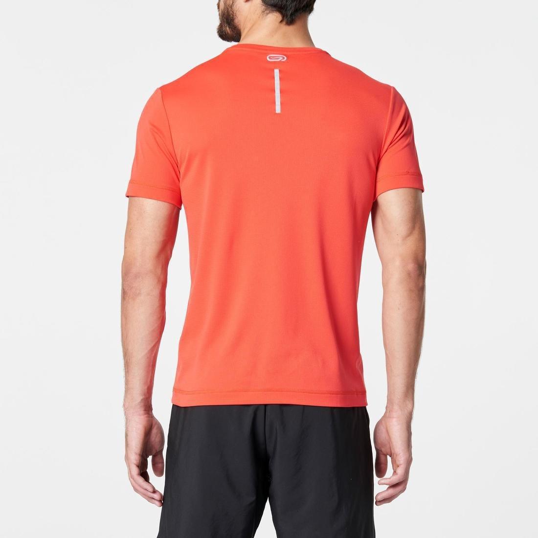 Kalenji Dry Men's Breathable Running T-Shirt, Brick Red, , large image number 3
