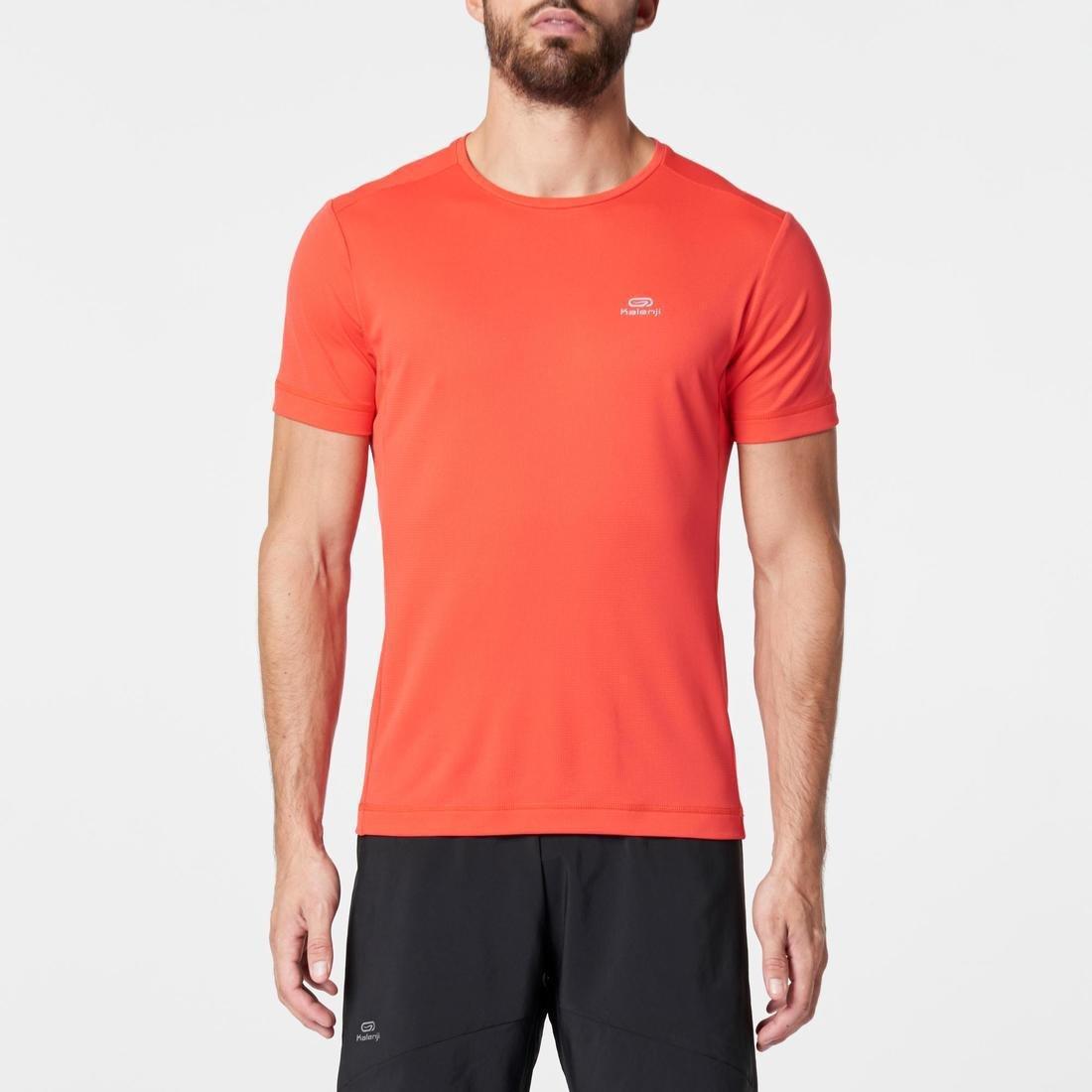 Kalenji Dry Men's Breathable Running T-Shirt, Brick Red, , large image number 13