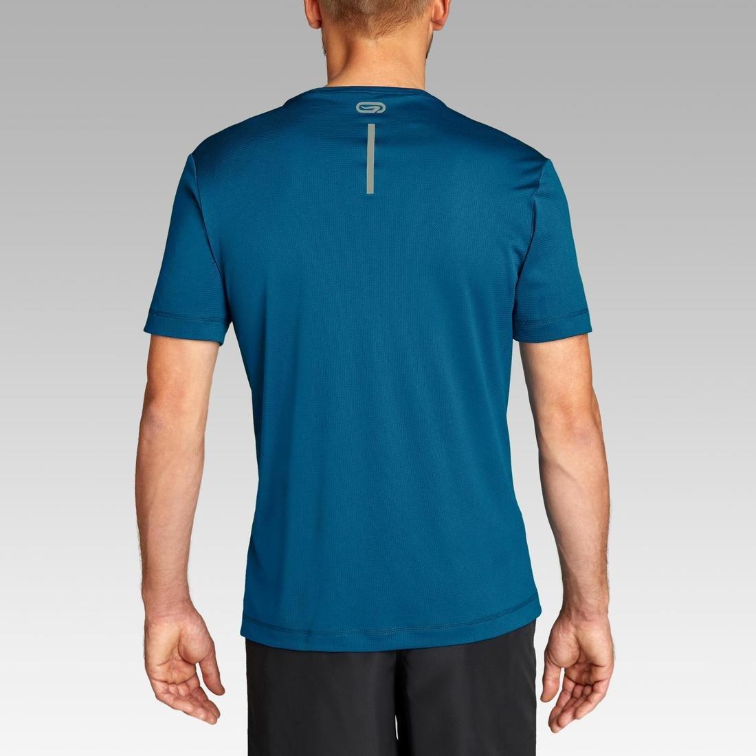 Men Dry Running Breathable T-Shirt, Blue, , large image number 6
