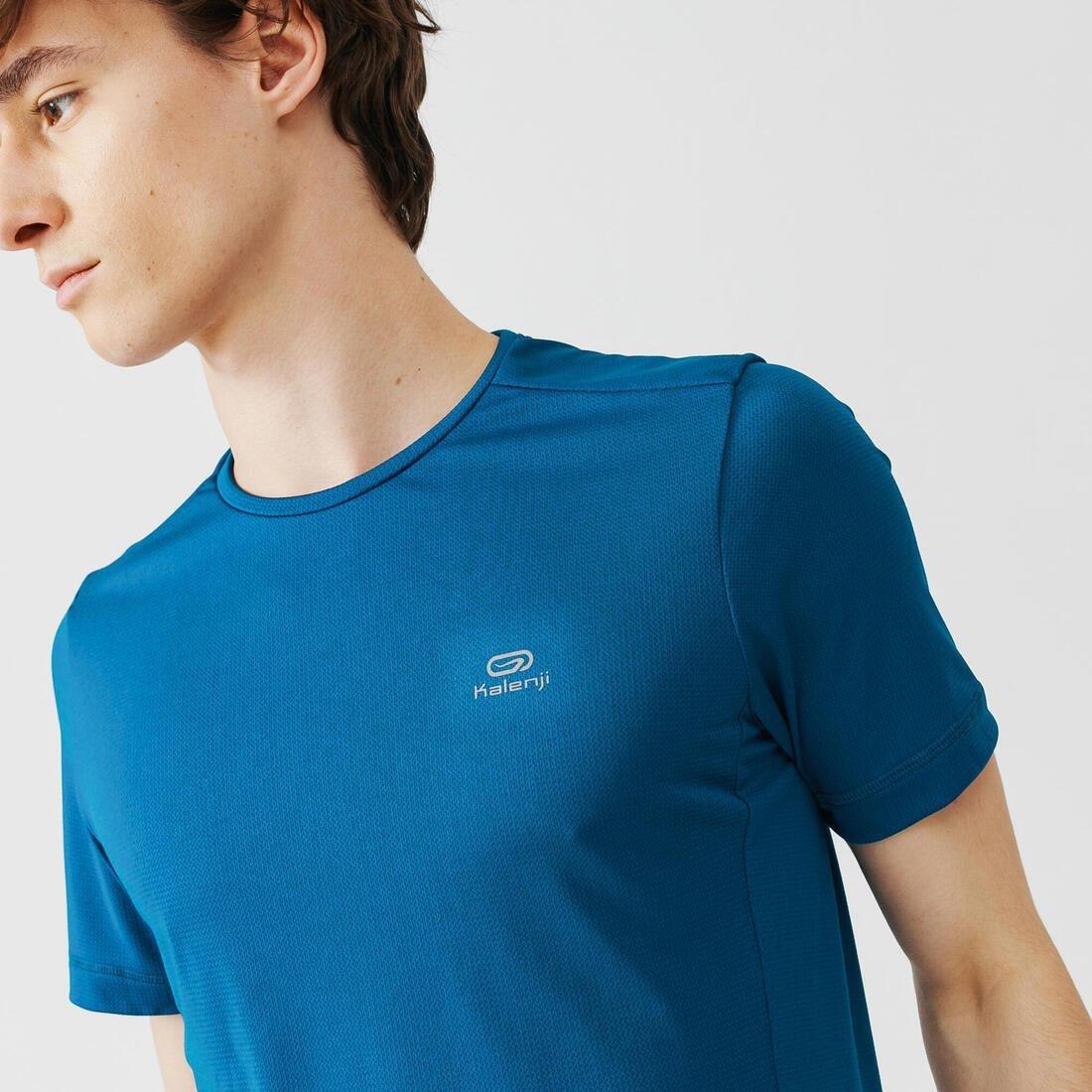 Men Dry Running Breathable T-Shirt, Blue, , large image number 13