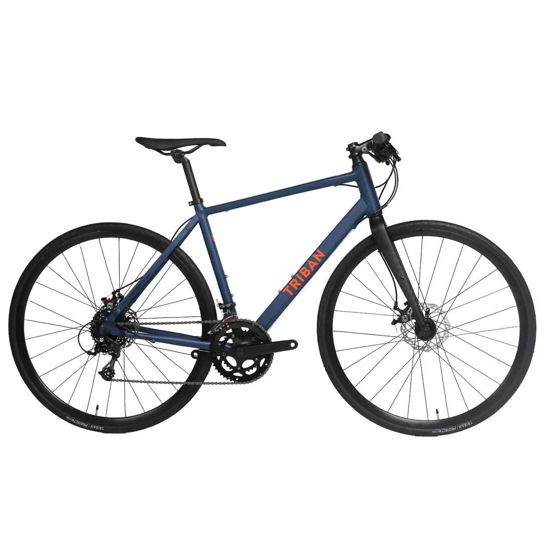 TRIBAN Road Bike Triban Rc 120 Disc Brake Blue Azadea UAE