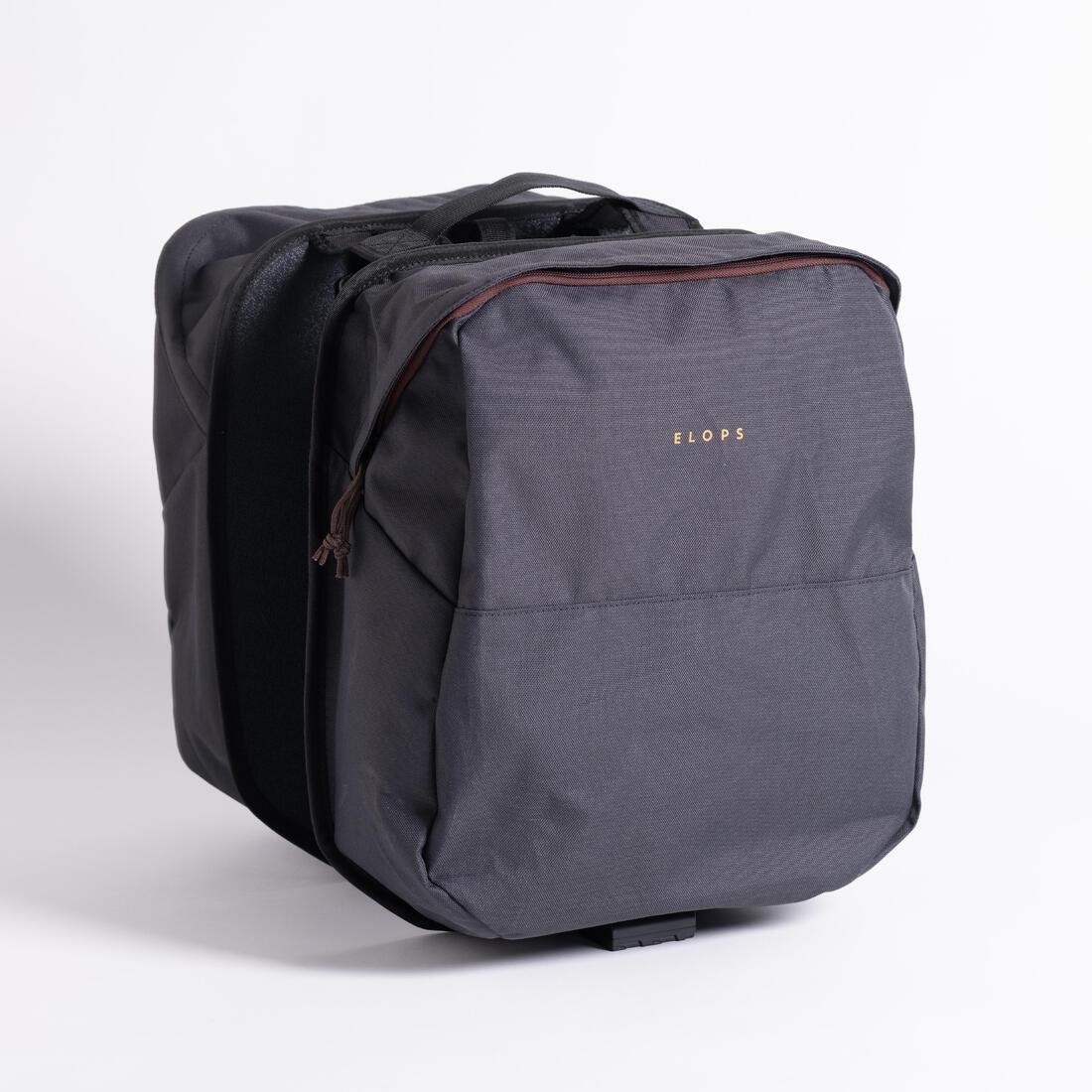 CARBON GREY Double Bag 100 - 2 x 15L, No Color, large image number 2